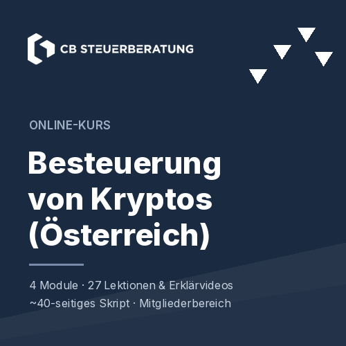 Online-Kurs: Besteuerung von Kryptos (Österreich) – CB Steuerberatung